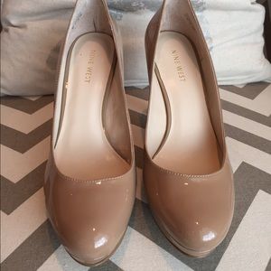 Nine West Nude Heels