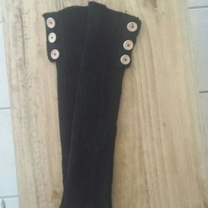 Brand new black leg warmers