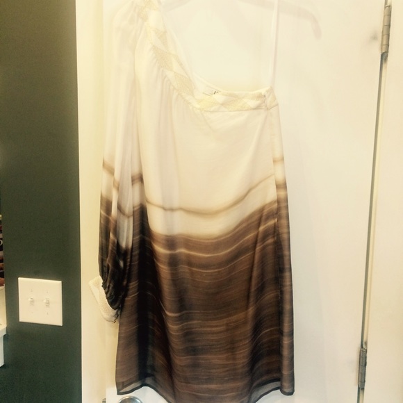 Tibi one shoulder dress