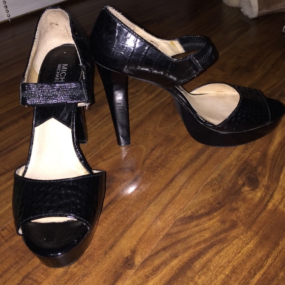 Black Michael Kors Heels