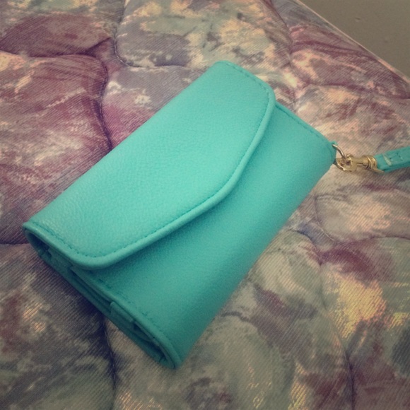 Teal IPhone 5S Wallet Case