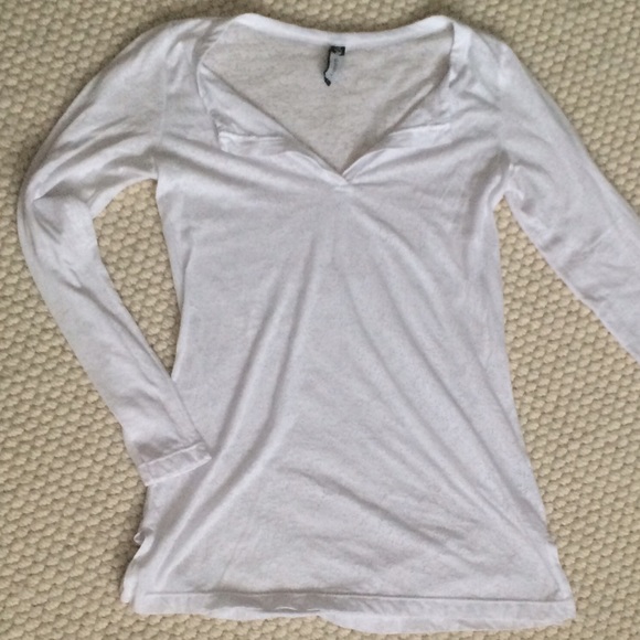 White Burnout Pattern Tunic