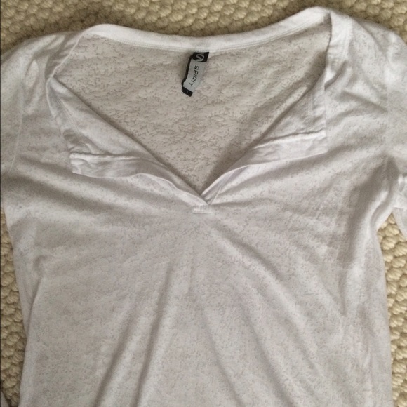 White Burnout Pattern Tunic - Picture 2 of 4