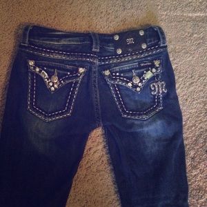Miss me skinny jeans size 25