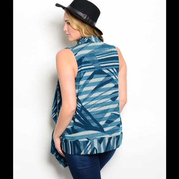 Cozy Knit Sleeveless Vest - Picture 2 of 2
