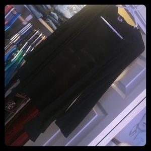 Black Cardigan w/Hood