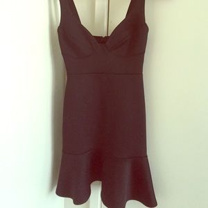 Lulu's Black Cocktail Dress