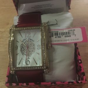 Betsey Johnson bling watch ***authentic******