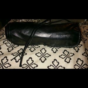 MAC Makeup 37 Brush Holder Roll w/Extra Pockets