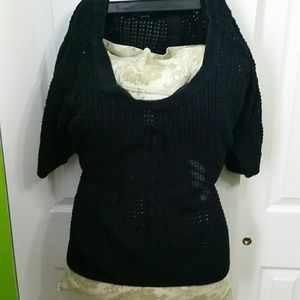 Black Knit Sweater