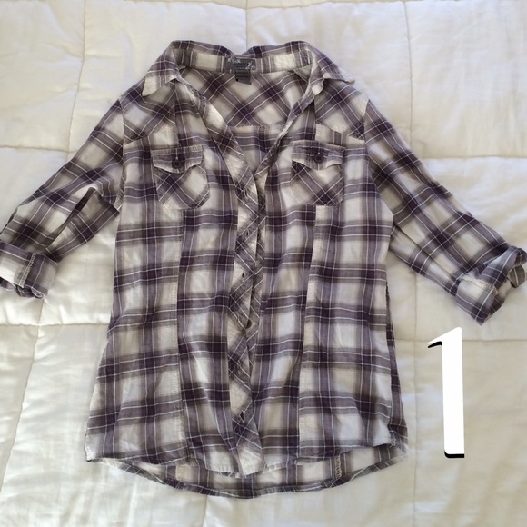 Plaid Button-Up Bundle!! - Picture 2 of 4