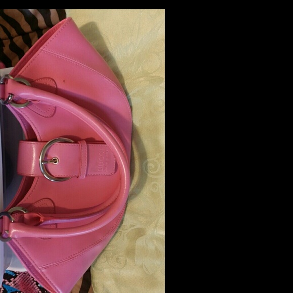 Pink hand bag