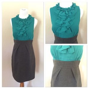 Max and Cleo turquoise/aqua dress