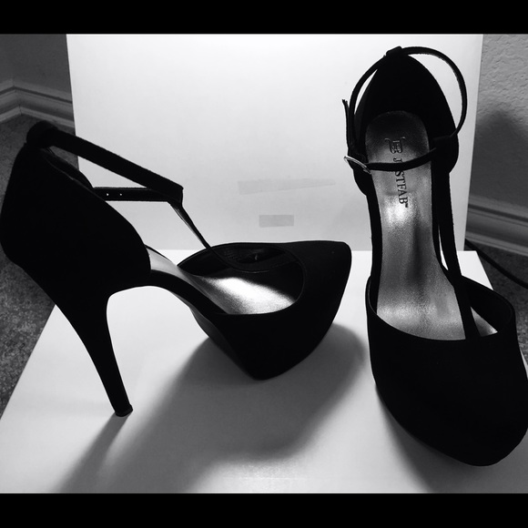 Black high heels