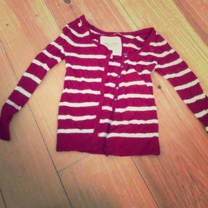 Abercrombie & Fitch stripped cardigan