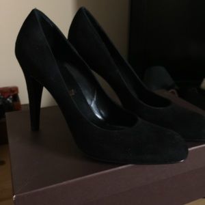 LOWER PRICE Bally Zerene Black Suede Pump