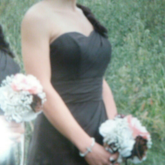 **SOLD** One Shoulder Short Formal Dress - Picture 2 of 4