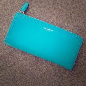 Coach leather wallet