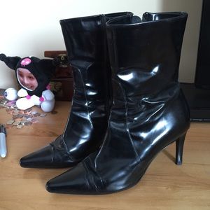 Burberry Black Short Boots