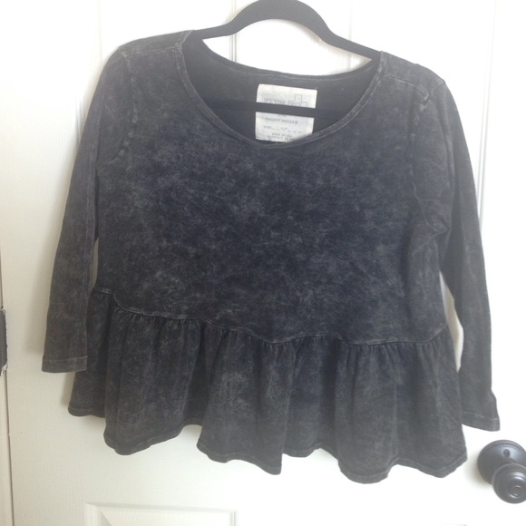 Free people short shirt
