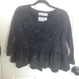 Free people short shirt