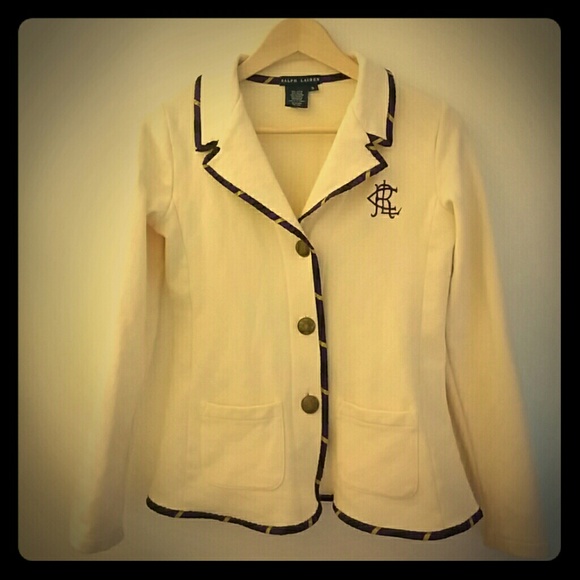 Perfect Prep piped blazer