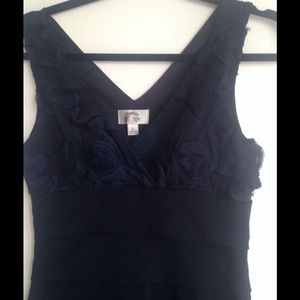 💥Last Chance💥Rose detail blue ruffle dress