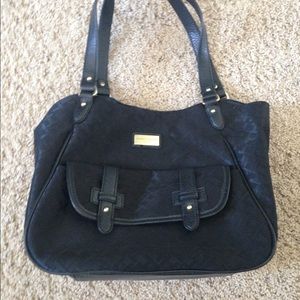 Large black Tommy Hilfiger purse