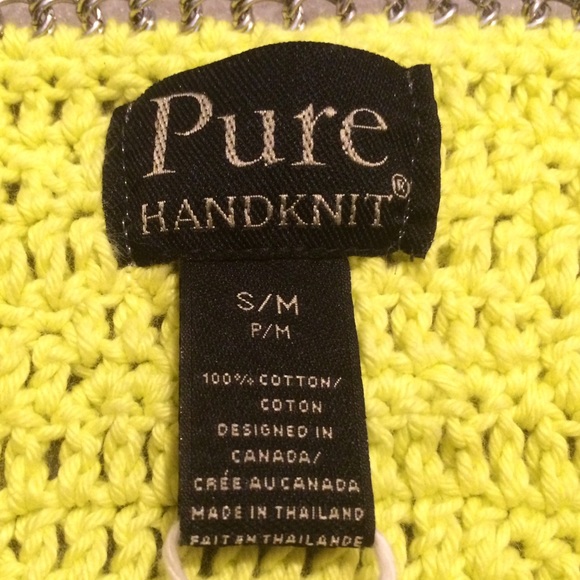 Pure Knit Chartreuse Sweater - Picture 3 of 3