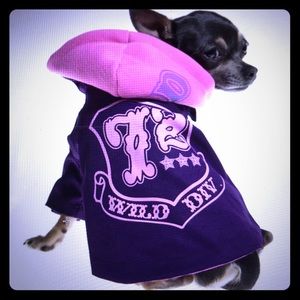 Casual Dust Coat - Purple