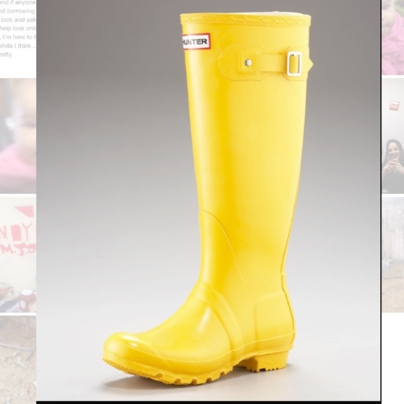 HUNTER rain boots