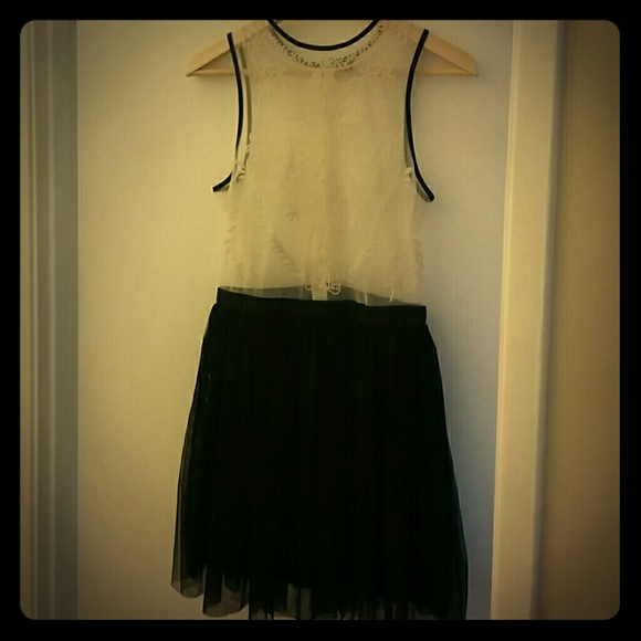 Vintage look tulle dress