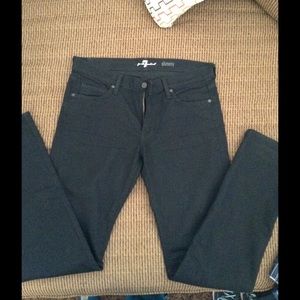 7 for all mankind black jeans