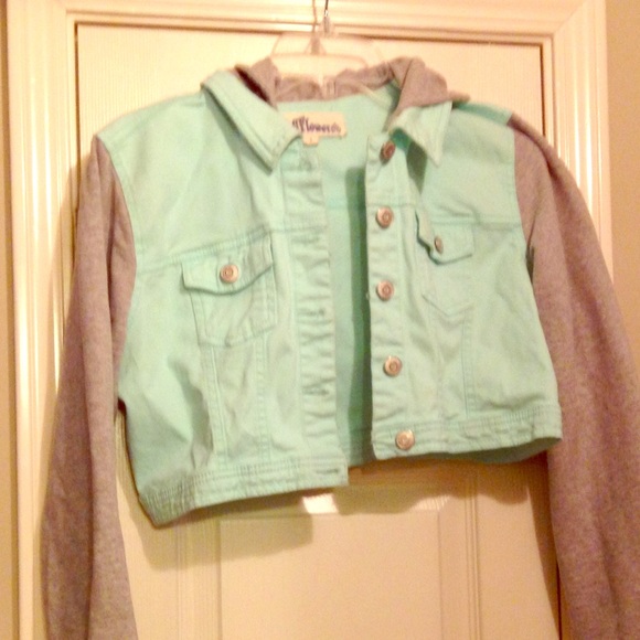 Baseball style crop Jacket