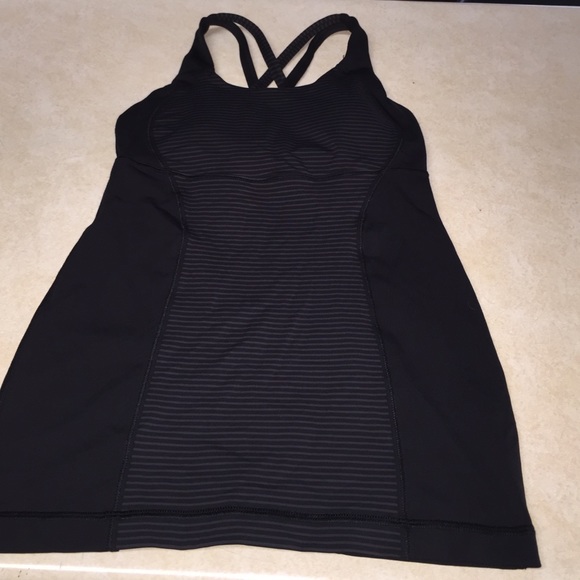 Black LULULEMON top - Picture 2 of 4