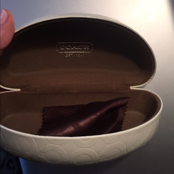 Coach sunglass case