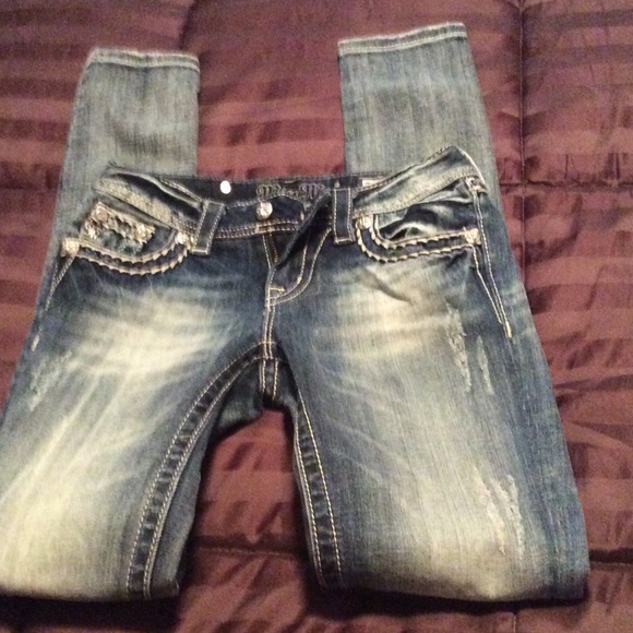 Beautiful Miss Me skinny cut jeans