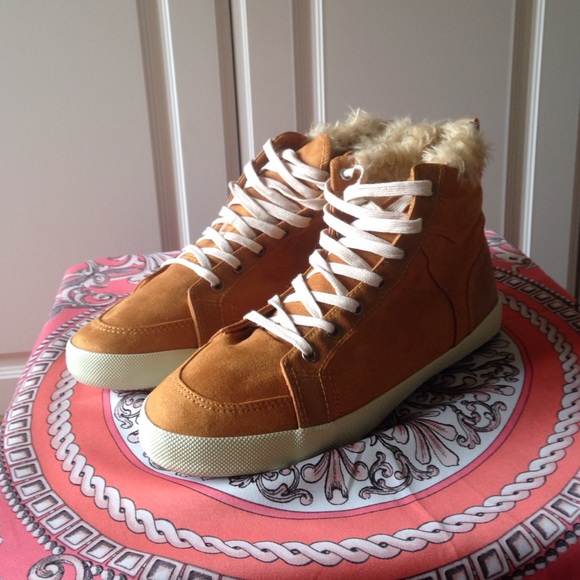 H&M Boots - Orange gold color angle sneakers sale $15