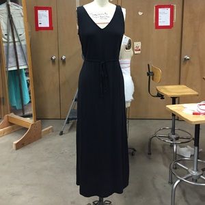 Black maxi dress, size small