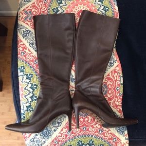 🎉 FLASH SALE: Brown Coach Leather Boots 🎉