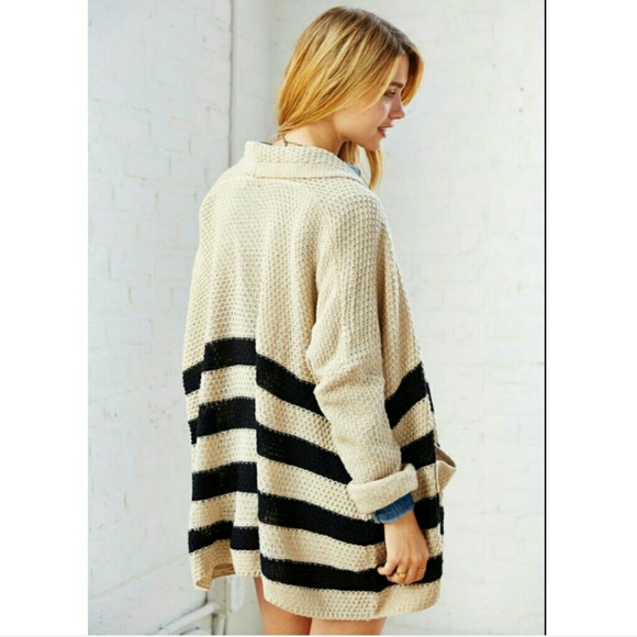 Stripped cardigan