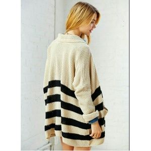 Stripped cardigan