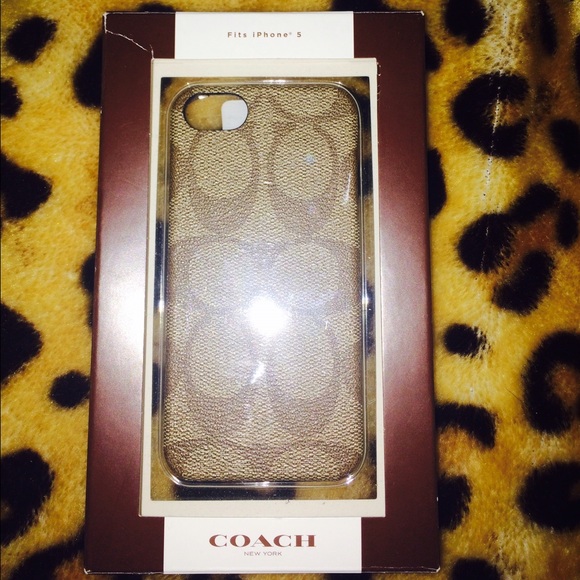 Coach iPhone case