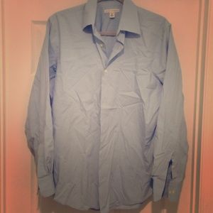 Banana Republic Baby Blue Button Up