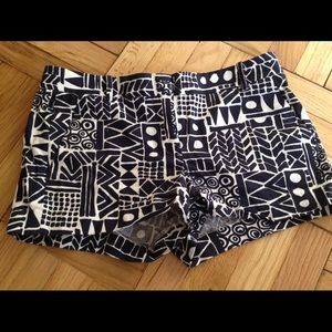 JCrew Patterned Shorts