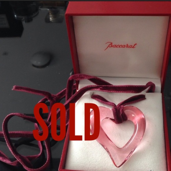 ❗️SOLD❗️Authentic Baccarat Necklace