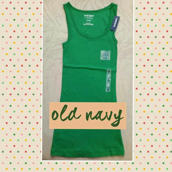 Green tank top
