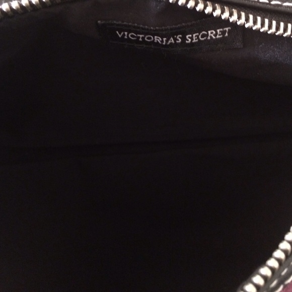 "SALE" Victorias Secret Purple Floral Canvas Bag - Picture 4 of 4