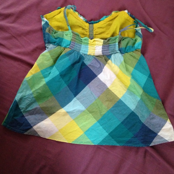 Plaid tank top - Picture 2 of 2