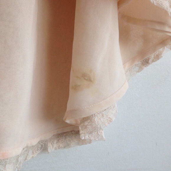 Champagne / Pale Pink hi-low dress from H&M - Picture 2 of 2